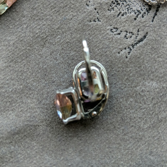 ✳️RARE✳️Genuine Watermelon Tourmaline Earrings - Picture 7 of 8